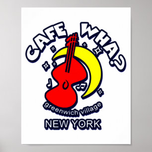 Cafe Wha Die New Yorker Folkmusikszene Poster