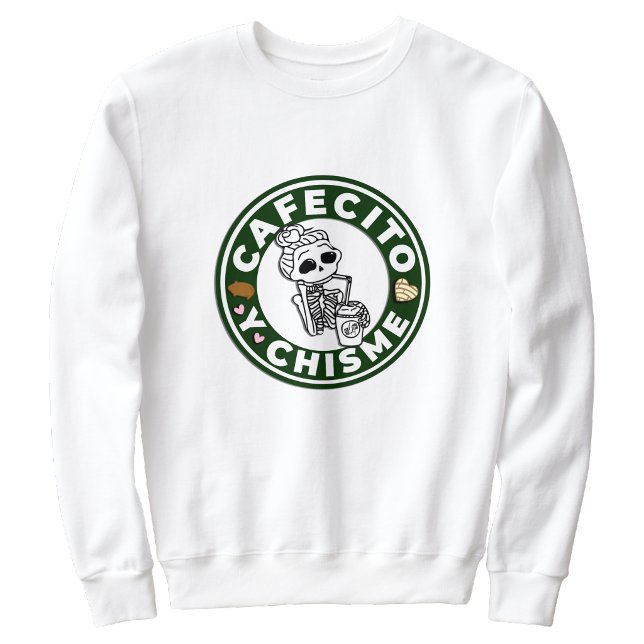 Cafecito y Chisme Pan dulce Mexican Sweatshirt (Cafecito y Chisme Pan dulce Mexican Sweatshirt)