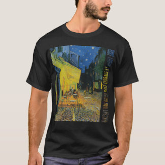 Cafeerrace bei Nacht 1888 Geschenk T-Shirt