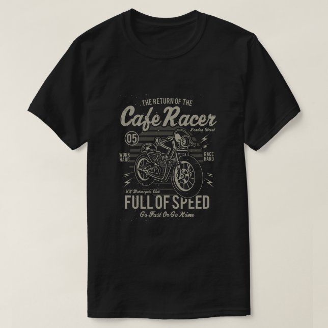Caféracer-T - Shirt (Design vorne)
