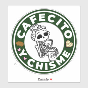 Cafesito y Chisme Aufkleber für Autos
