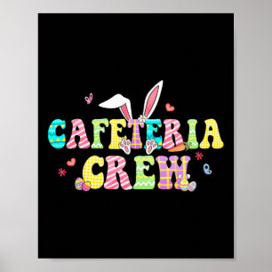 Cafeteria Crew Happy Osterfest Sonniges Mittagesse Poster