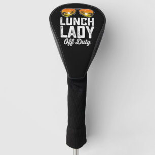 Cafeteria-Dame außer Dienst Sonnenbrille Letzter S Golf Headcover