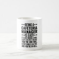 Cafeteria Manager zu sein ist einfach, es ist wie