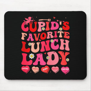 Cafeteria-Mitarbeiter Valentinstag Liebling des Cu Mousepad