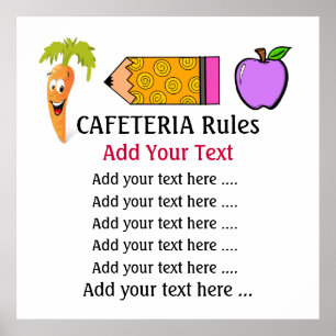 Cafeteria Poster - SRF
