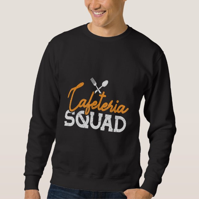 Cafeteria Squad Lunch Ladys Sweatshirt (Vorderseite)