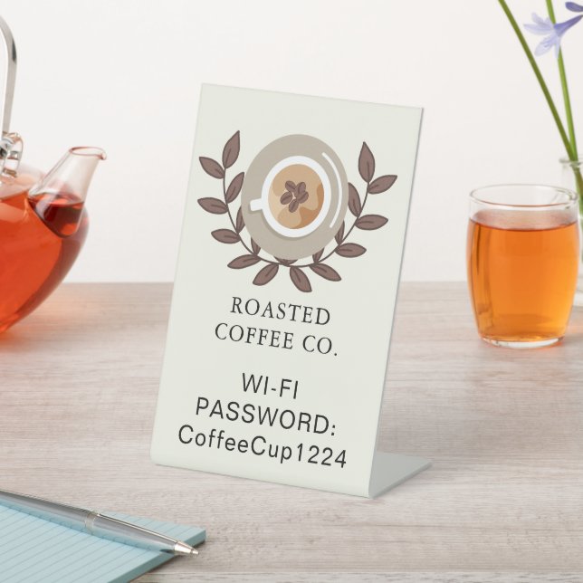 Cafetisch Sockelschild (In SItu)