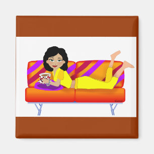 Caffe Diva-Magnet Magnet
