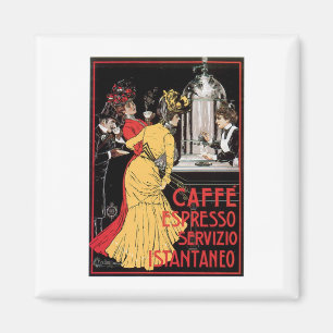 Caffe Espresso Vintag Coffee Drink und Art Magnet