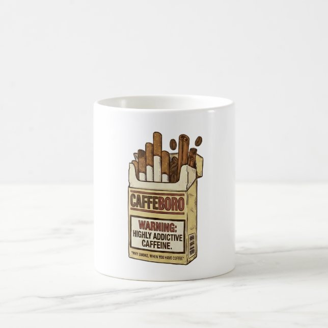 Caffeboro Hochsüchtig machender Kaffeetasse  (Mittel)