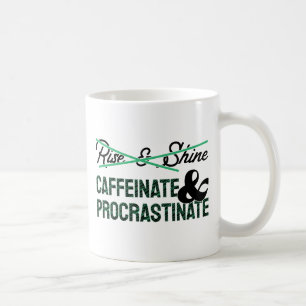 Caffeinat & Procrastinate Kaffeetasse