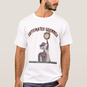 Caffeinated Eichhörnchen T-Shirt