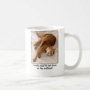 Caffeinated Kitty-Tasse Kaffeetasse