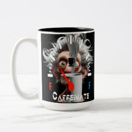 Caffeinated Well Zweifarbige Tasse