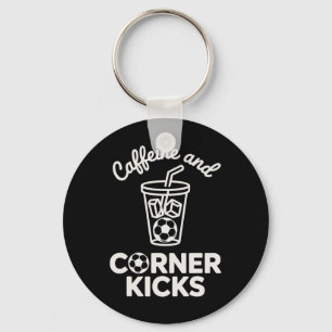 Caffeine And Corner Kicks Teamspieler Kaffee Und S Schlüsselanhänger