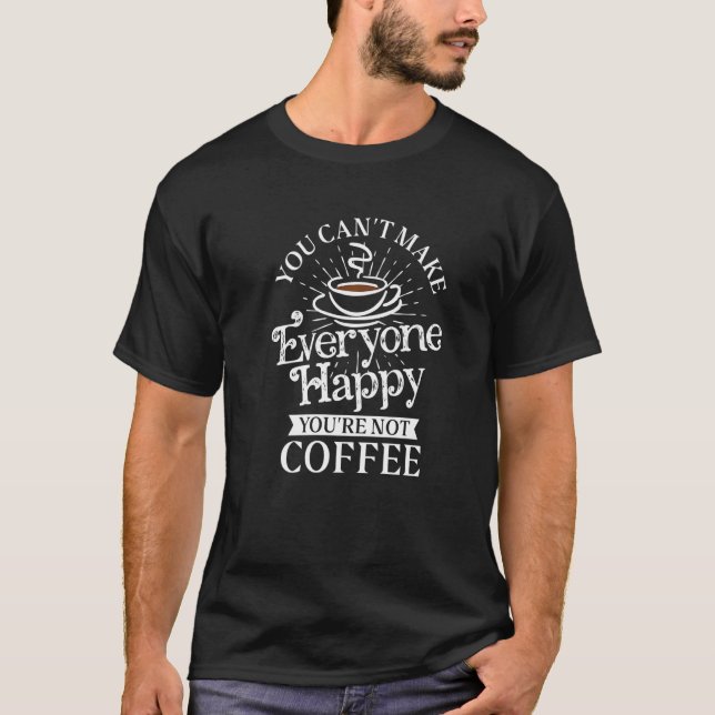 Caffeine Lover Coffee Premium T-Shirt (Vorderseite)