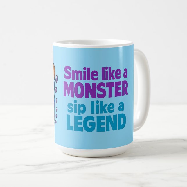 Caffeine Monster Kaffeetasse (VorderseiteRechts)