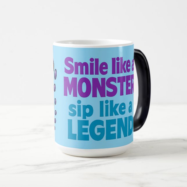 Caffeine Monster Verwandlungstasse (VorderseiteRechts)