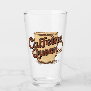 Caffeine Queen Glas