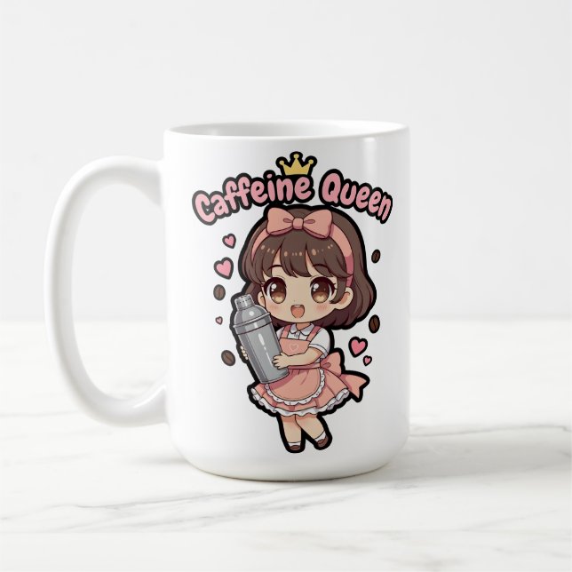 Caffeine Queen Kaffeetasse (Links)