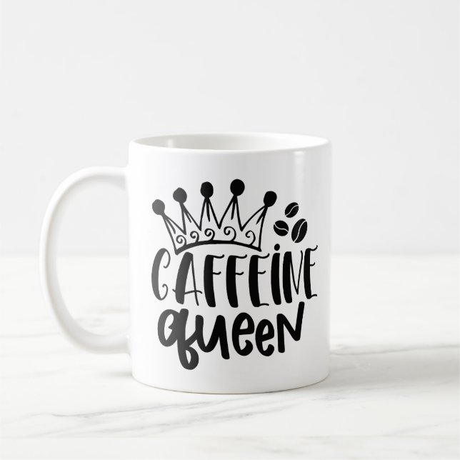 Caffeine Queen Kaffeetasse (Links)