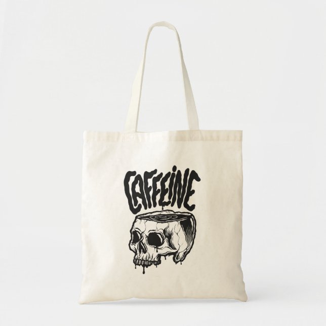 Caffeine Tragetasche (Vorne)
