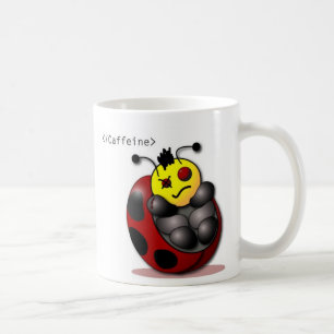 CaffeineLadyBugs Tasse