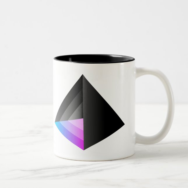 Caffeinium Zweifarbige Tasse (Rechts)