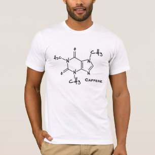 Caffiene Molekül (chemische Struktur) T-Shirt