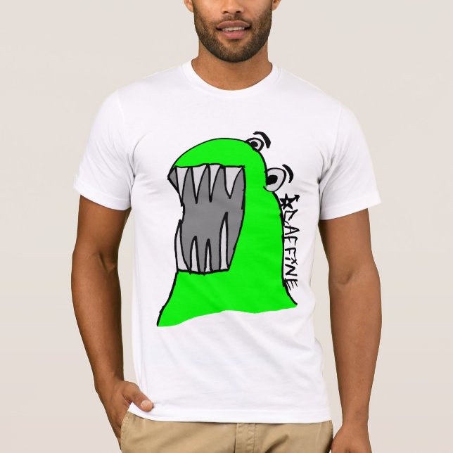 CAFFiNE Monster T-Shirt (Vorderseite)
