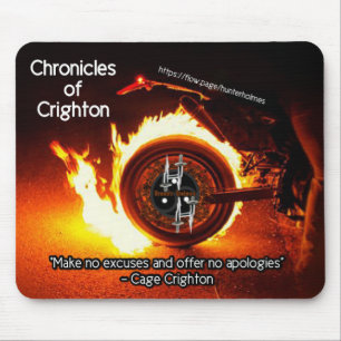Cage's Motto - Hunter Holmes CoC   Mousepad