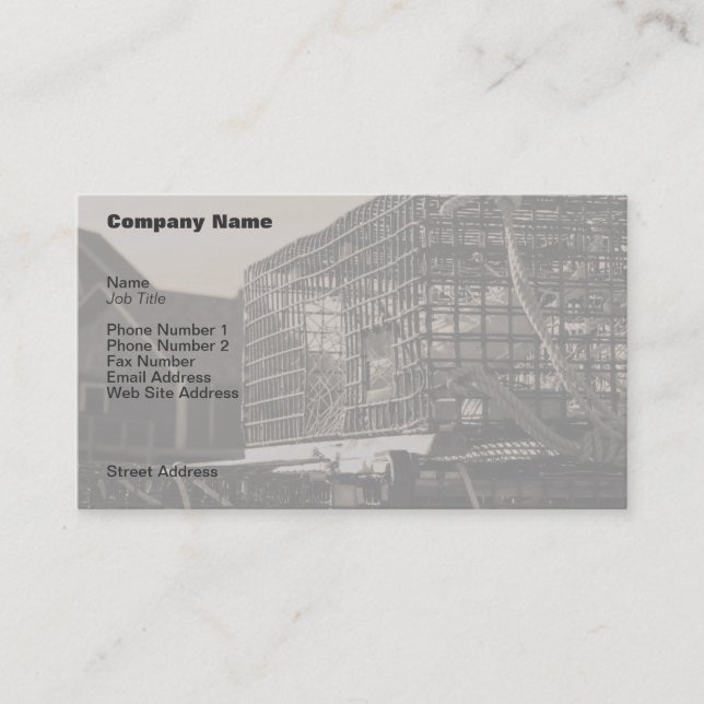 Cagin-Visitenkarte Visitenkarte (Vorderseite)