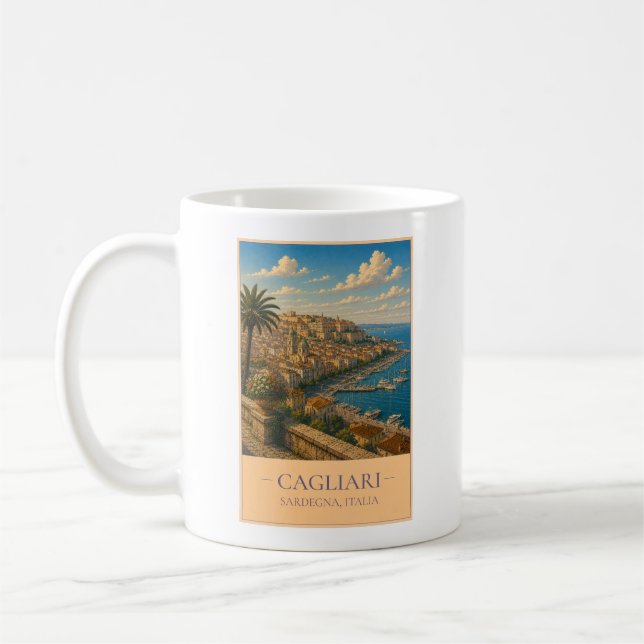 Cagliari Kaffeetasse (Links)