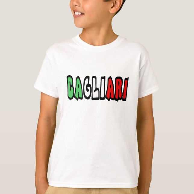 Cagliari T-Shirt (Vorderseite)