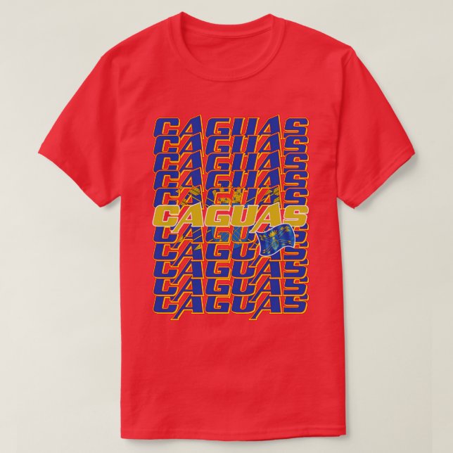 Caguas Cascade-Text 1 T-Shirt (Design vorne)