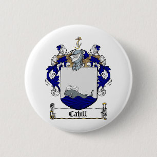 CAHILL FAMILIENWAPPEN - CAHILL WAPPEN BUTTON
