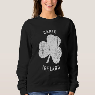 Cahir Tipperary Irland Vintage Shamrock abgenutzt Sweatshirt