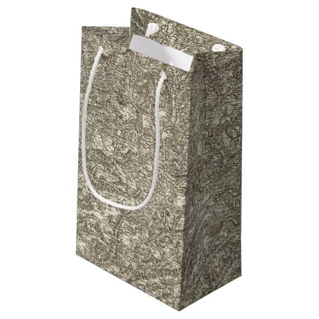 Cahors Kleine Geschenktüte (Rückseite Schrägansicht)