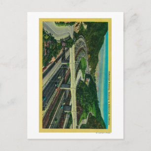 Cahuenga Freeway, Gateway zu Hollywood Postkarte
