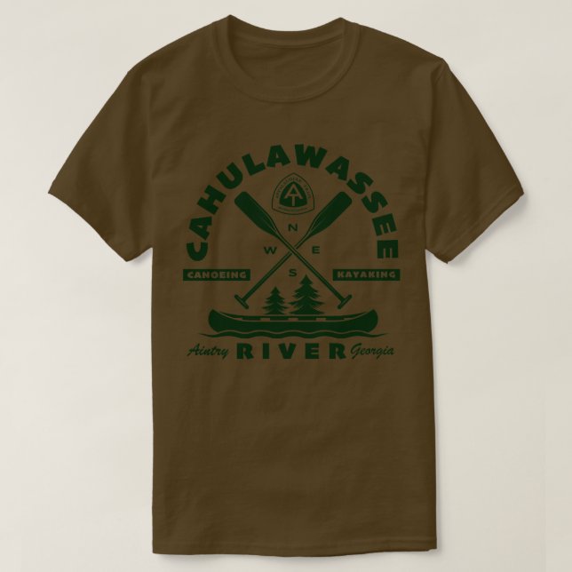 Cahulawassee-Fluss 1 T-Shirt (Design vorne)