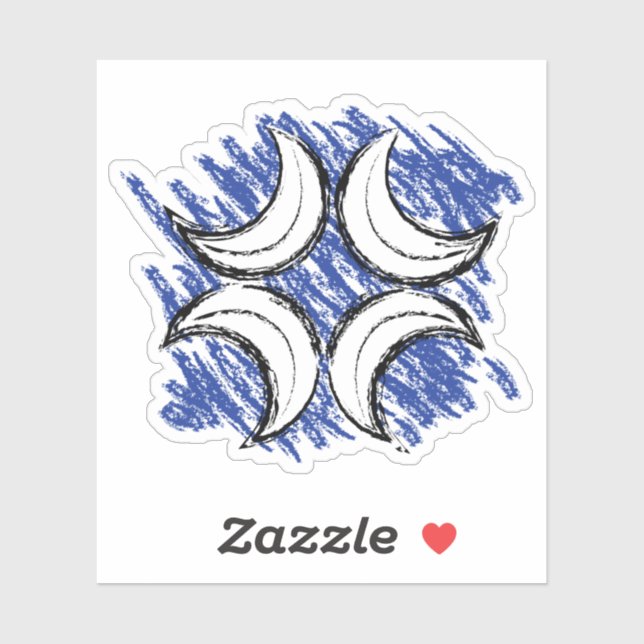 Caid Aufkleber (Blatt)