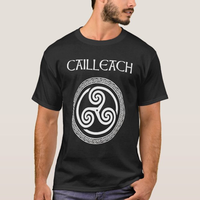 Cailleach keltische Göttin des Winters und der Stü T-Shirt (Vorderseite)
