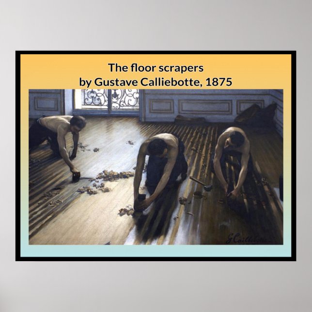 Caillebotte 1895 poster (Vorne)