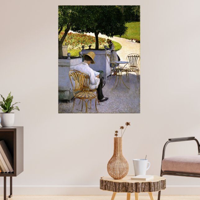 Caillebotte - Les Orangers Poster (Wohnzimmer 3)