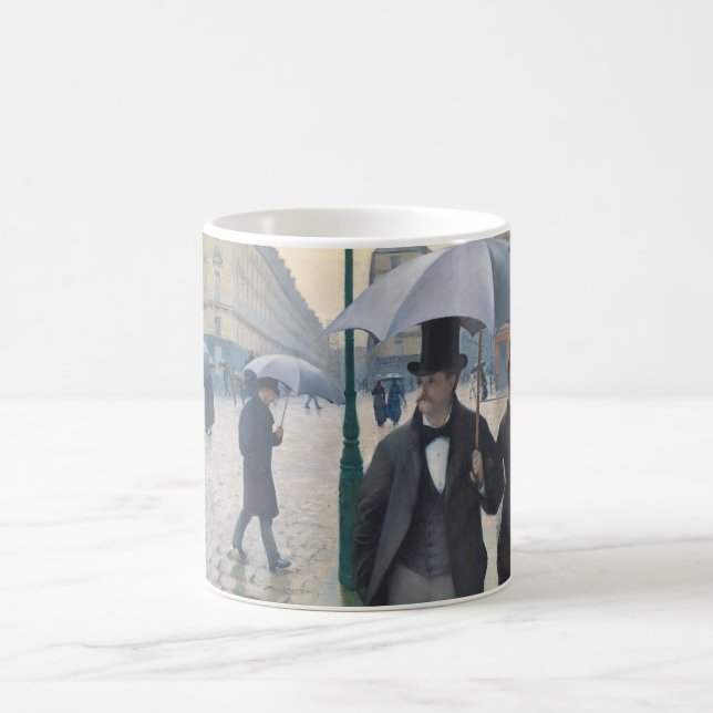Caillebotte's Rue de Paris, temps de pluie Kaffeetasse (Mittel)