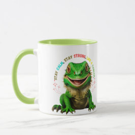 "Caiman Power - Bleibe Starke Tasse
