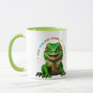 "Caiman Power - Bleibe Starke Tasse