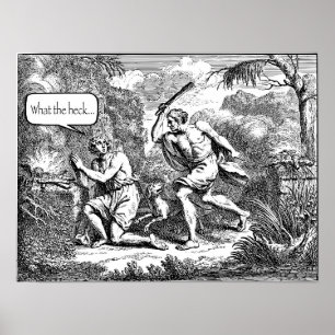 Cain & Abel Funny Poster