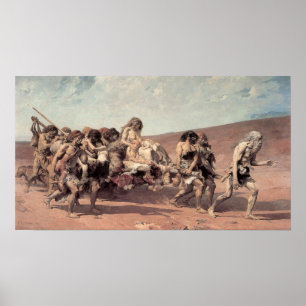 Cain Flying vor Jehovas Fluch Poster